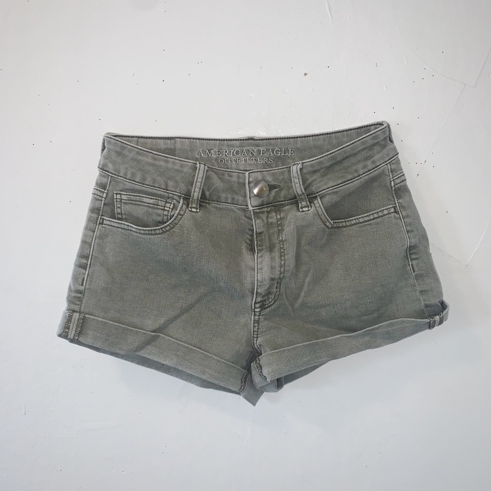 green american eagle shorts